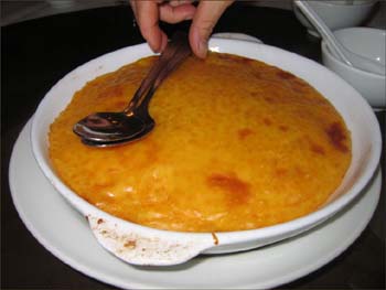 Budín de tapioca