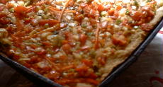 pizza de choclos