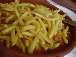 verduras fritas