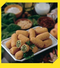 Croquetas de espinacas y mijo