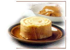 Pionono de dulce de leche