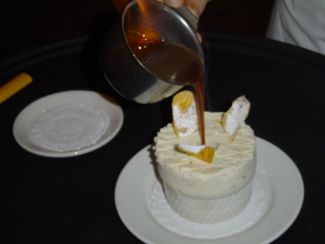 Postre de bananas