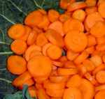 Zanahoria cortada