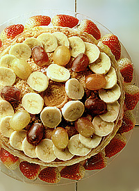 Tarta de bananas