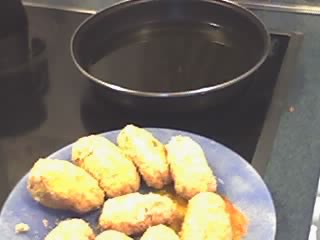 Croquetas de arroz y lentejas