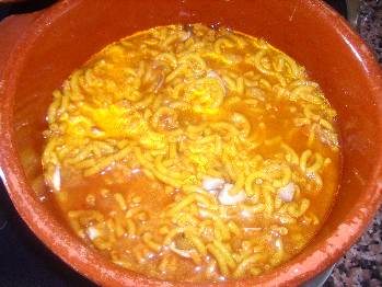 Cazuela de fideos