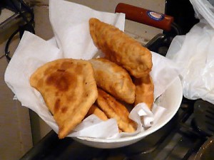 Empanadas de arroz con leche