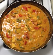 Tofu al curry