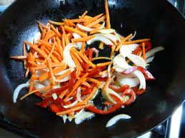 Vegetales al wok